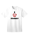 Bio Hazard Heart Adult T-Shirt - A Stylish Choice for Zombie Enthusiasts-Mens T-shirts-TooLoud-White-Small-Davson Sales