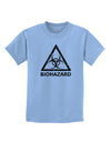 Biohazard Sign Distressed Childrens T-Shirt-Childrens T-Shirt-TooLoud-Light-Blue-X-Small-Davson Sales