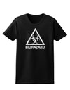 Biohazard Sign Distressed Womens Dark T-Shirt-Womens T-Shirt-TooLoud-Black-X-Small-Davson Sales