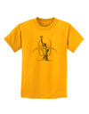 Biohazard Statue of Liberty Childrens T-Shirt-Childrens T-Shirt-TooLoud-Gold-X-Small-Davson Sales