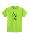 Biohazard Statue of Liberty Childrens T-Shirt-Childrens T-Shirt-TooLoud-Lime-Green-X-Small-Davson Sales