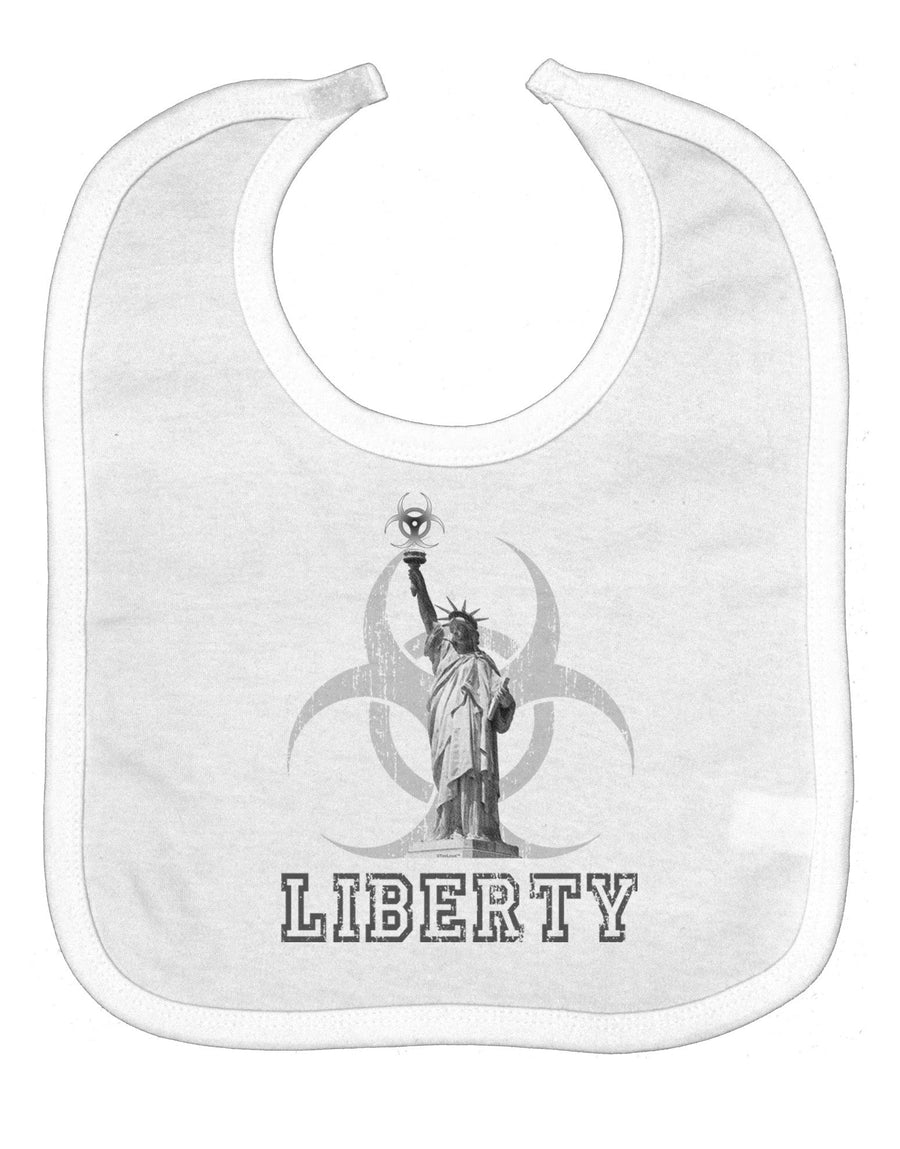 Biohazard Statue of Liberty - Liberty Baby Bib