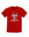 Biohazard Statue of Liberty - Liberty Childrens Dark T-Shirt-Childrens T-Shirt-TooLoud-Red-X-Small-Davson Sales