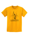 Biohazard Statue of Liberty - Liberty Childrens T-Shirt-Childrens T-Shirt-TooLoud-Gold-X-Small-Davson Sales