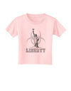 Biohazard Statue of Liberty - Liberty Toddler T-Shirt-Toddler T-Shirt-TooLoud-Light-Pink-2T-Davson Sales