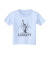 Biohazard Statue of Liberty - Liberty Toddler T-Shirt-Toddler T-Shirt-TooLoud-Light-Blue-2T-Davson Sales