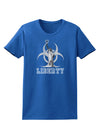 Biohazard Statue of Liberty - Liberty Womens Dark T-Shirt-Womens T-Shirt-TooLoud-Royal-Blue-X-Small-Davson Sales