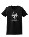 Biohazard Statue of Liberty - Liberty Womens Dark T-Shirt-Womens T-Shirt-TooLoud-Black-X-Small-Davson Sales