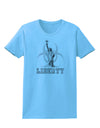 Biohazard Statue of Liberty - Liberty Womens T-Shirt-Womens T-Shirt-TooLoud-Aquatic-Blue-X-Small-Davson Sales