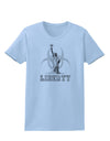 Biohazard Statue of Liberty - Liberty Womens T-Shirt-Womens T-Shirt-TooLoud-Light-Blue-X-Small-Davson Sales