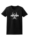 Biohazard Survivor - Zombie Apocalypse Womens Dark T-Shirt-Womens T-Shirt-TooLoud-Black-X-Small-Davson Sales