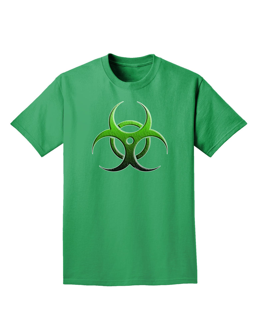 Biohazard Symbol Green Stone-Apocalypse Adult Dark T-Shirt-Mens T-Shirt-TooLoud-Purple-Small-Davson Sales