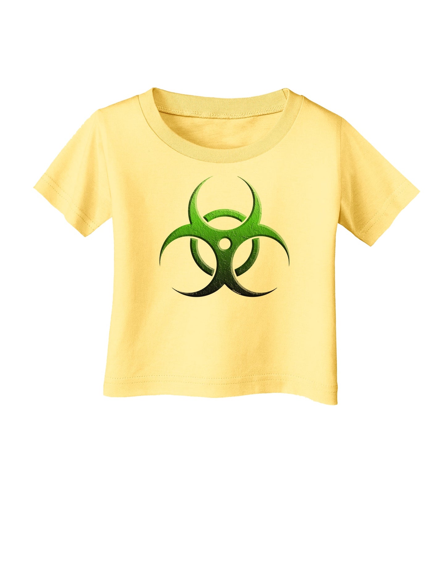Biohazard Symbol Green Stone-Apocalypse Infant T-Shirt-Infant T-Shirt-TooLoud-Daffodil-Yellow-06-Months-Davson Sales