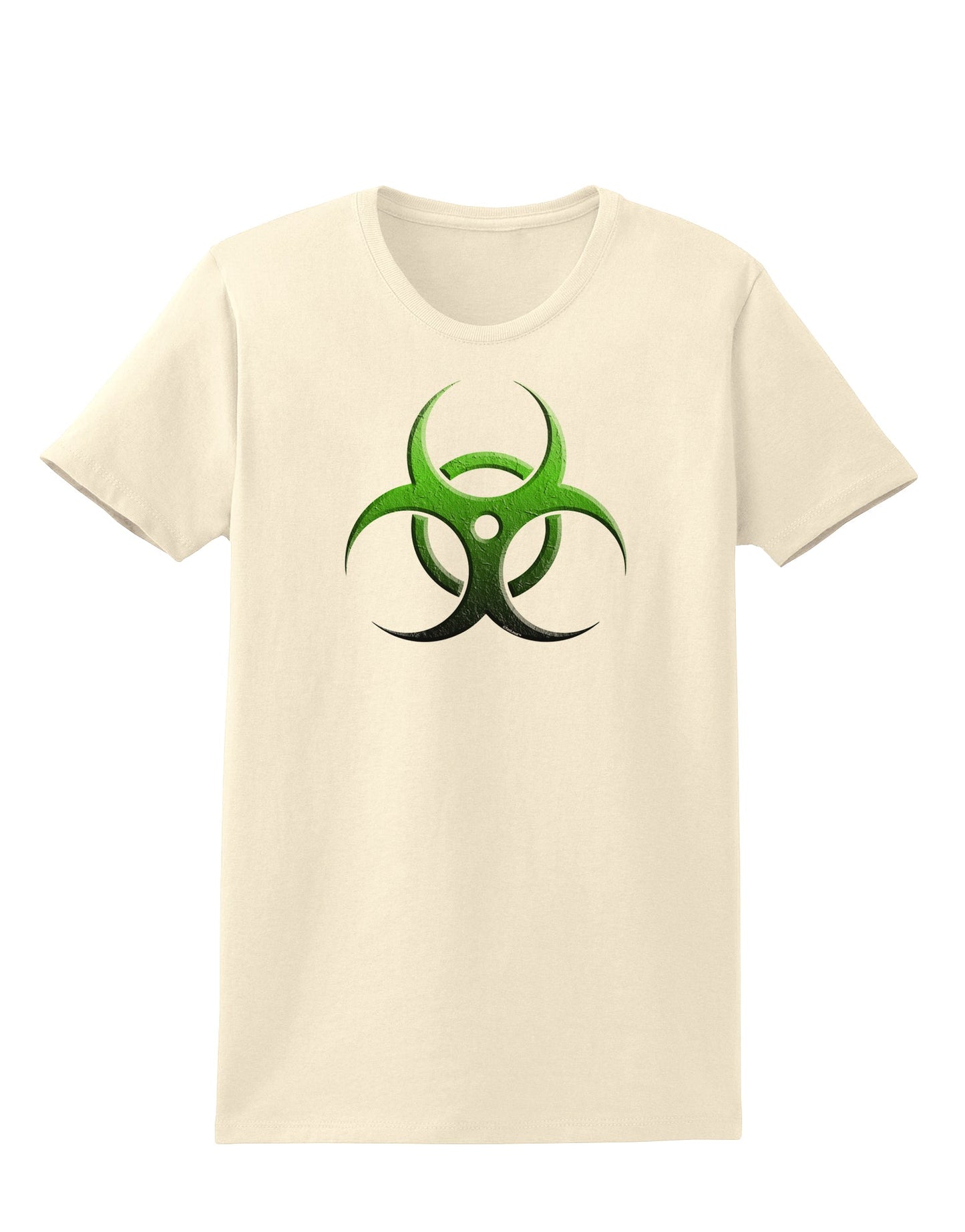 Biohazard Symbol Green Stone-Apocalypse Womens T-Shirt-Womens T-Shirt-TooLoud-Natural-X-Small-Davson Sales