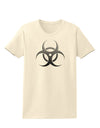 Biohazard Symbol Grey Stone - Apocalypse Womens T-Shirt-Womens T-Shirt-TooLoud-Natural-X-Small-Davson Sales