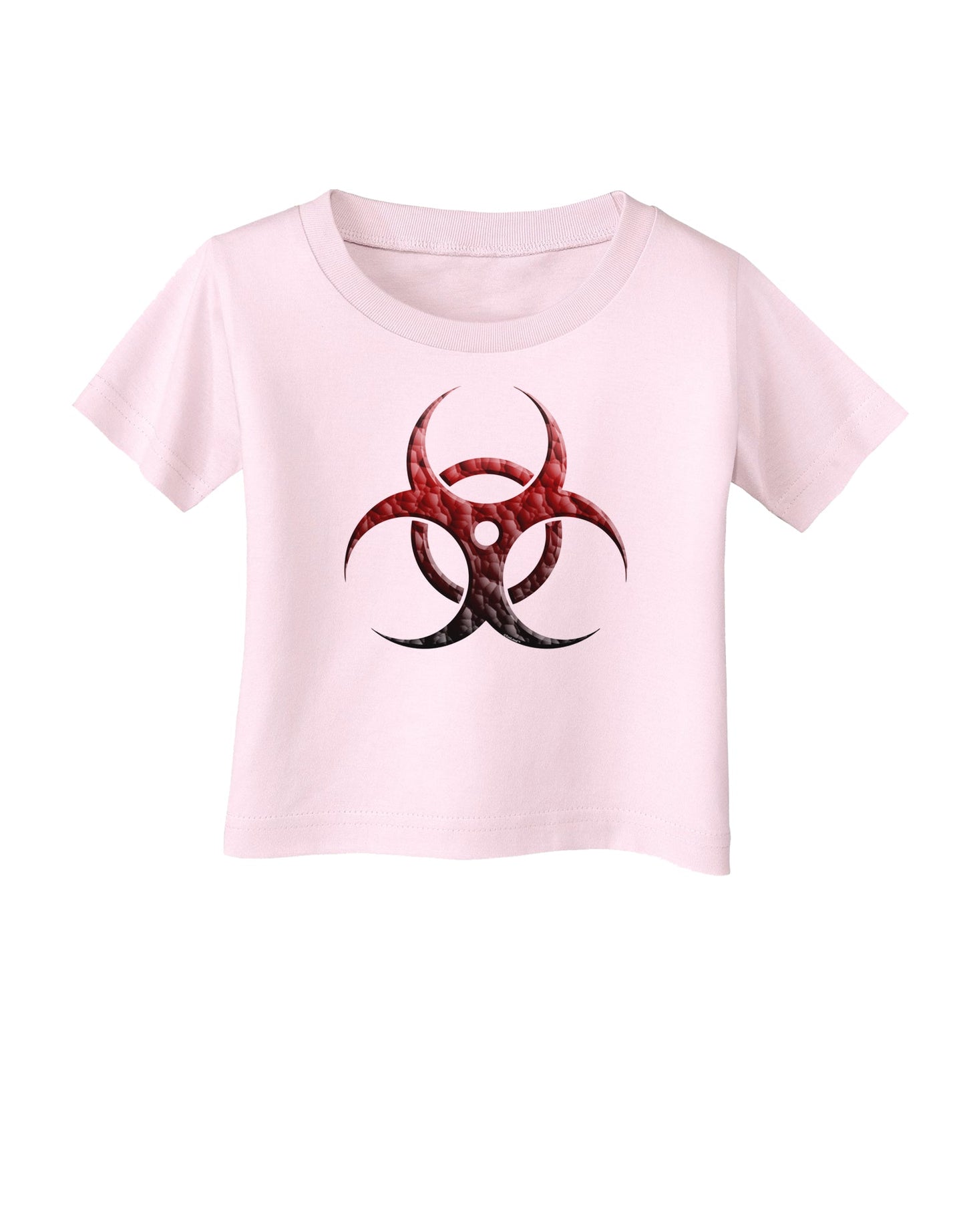 Biohazard Symbol Molecules - Apocalypse Infant T-Shirt-Infant T-Shirt-TooLoud-Light-Pink-06-Months-Davson Sales