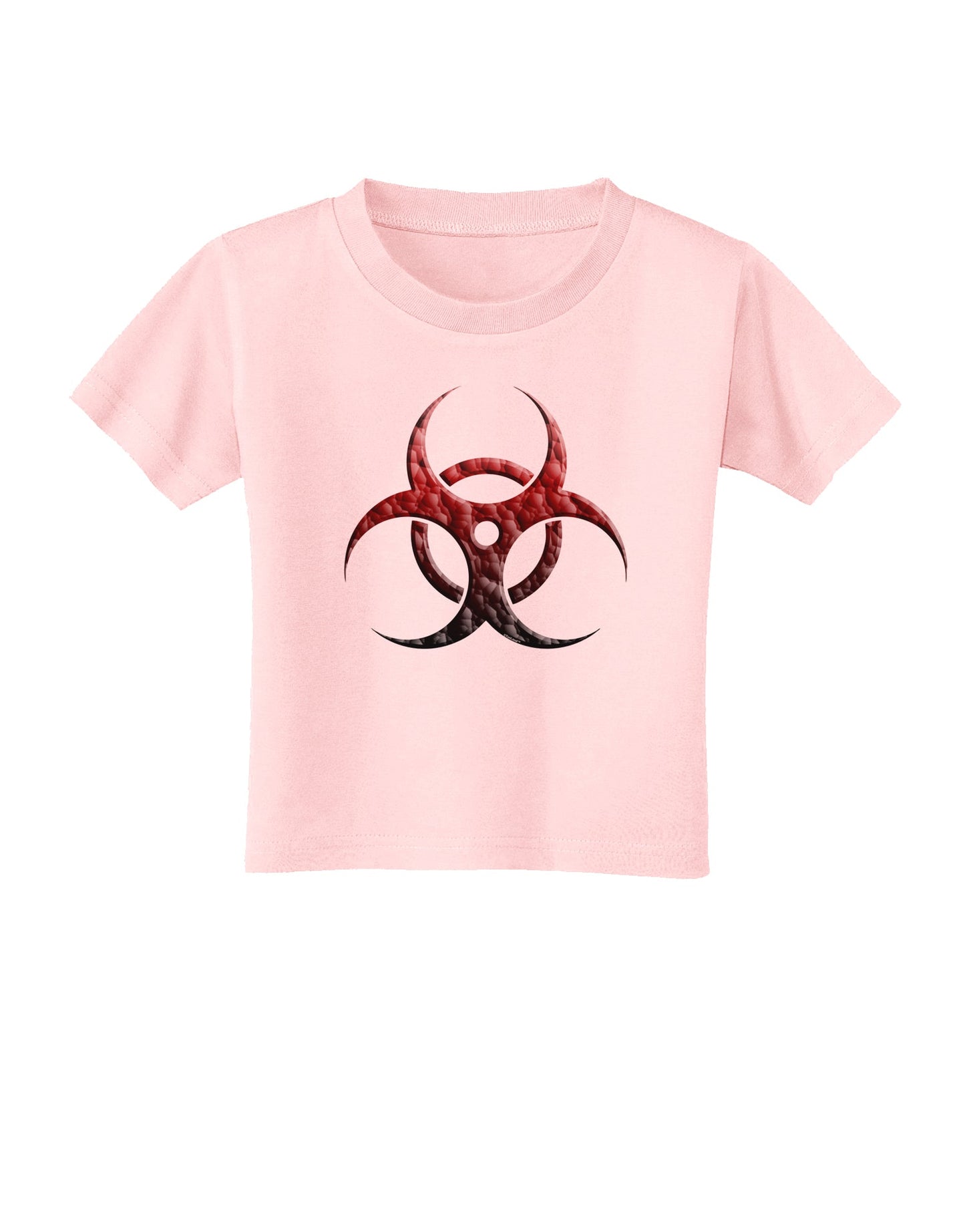 Biohazard Symbol Molecules - Apocalypse Toddler T-Shirt-Toddler T-Shirt-TooLoud-Light-Pink-2T-Davson Sales