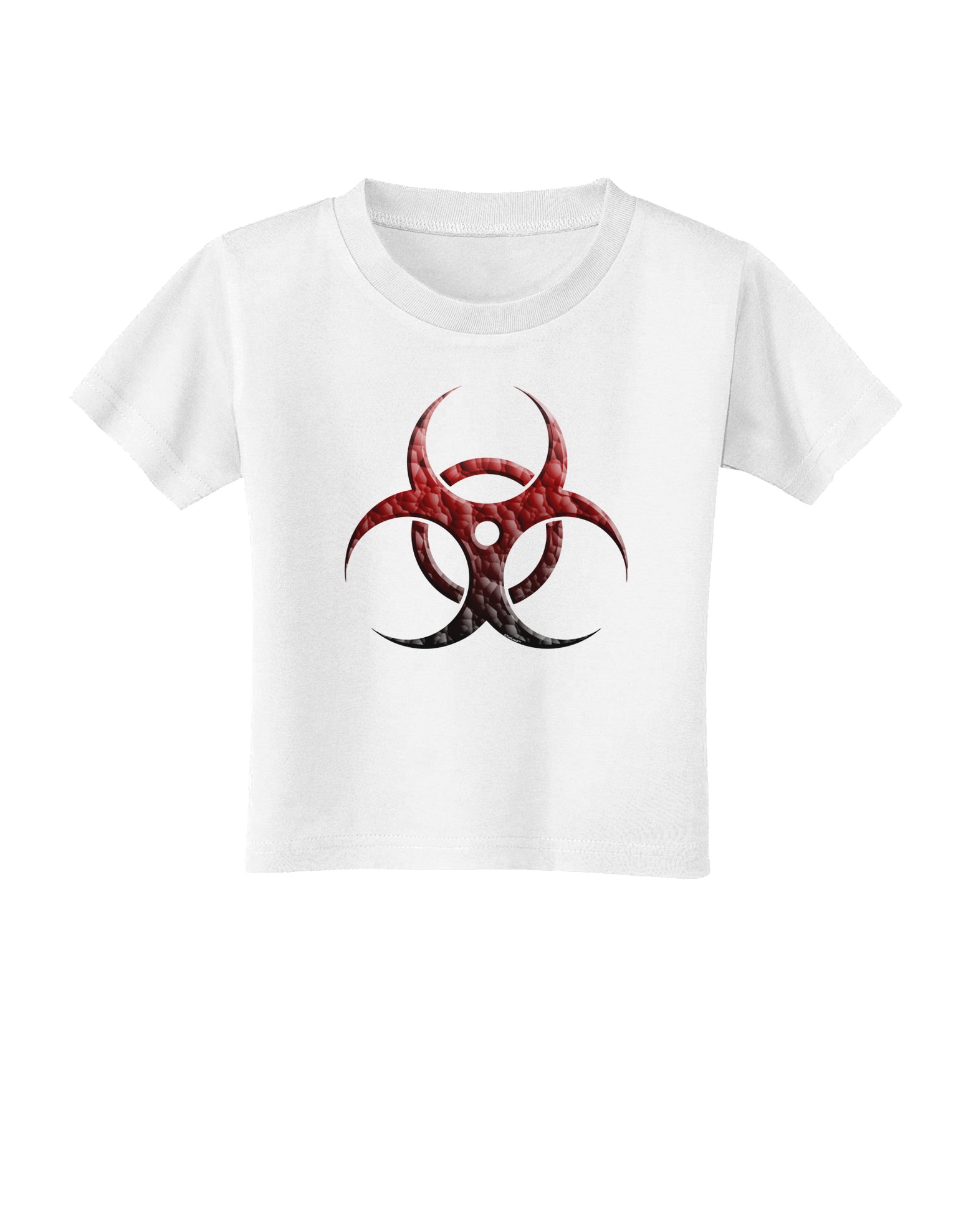 Biohazard Symbol Molecules - Apocalypse Toddler T-Shirt-Toddler T-Shirt-TooLoud-White-2T-Davson Sales