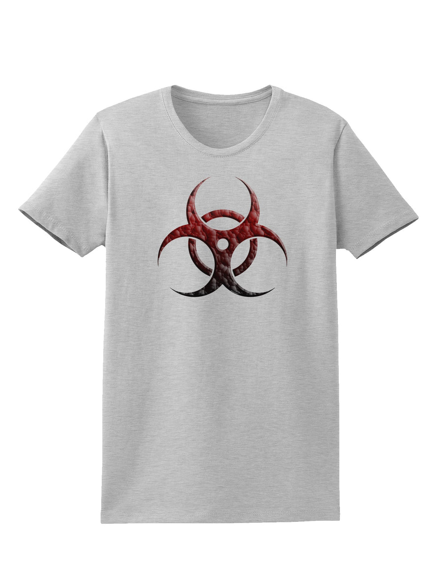 Biohazard Symbol Molecules - Apocalypse Womens T-Shirt-Womens T-Shirt-TooLoud-White-X-Small-Davson Sales