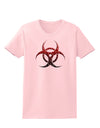 Biohazard Symbol Molecules - Apocalypse Womens T-Shirt-Womens T-Shirt-TooLoud-PalePink-X-Small-Davson Sales