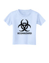 Biohazard Symbol Pixels - Apocalypse Toddler T-Shirt-Toddler T-Shirt-TooLoud-Light-Blue-2T-Davson Sales