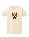 Biohazard Symbol Red Stone - Apocalypse Womens T-Shirt-Womens T-Shirt-TooLoud-Natural-X-Small-Davson Sales