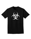 Biohazard Symbol - Vintage Apocalypse Adult Dark T-Shirt-Mens T-Shirt-TooLoud-Black-Small-Davson Sales