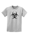 Biohazard Symbol - Vintage Apocalypse Childrens T-Shirt-Childrens T-Shirt-TooLoud-AshGray-X-Small-Davson Sales