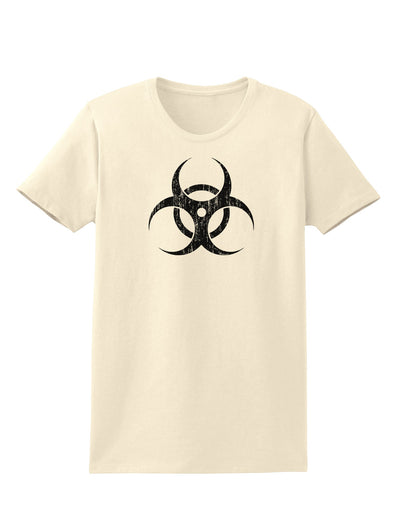 Biohazard Symbol - Vintage Apocalypse Womens T-Shirt-Womens T-Shirt-TooLoud-Natural-X-Small-Davson Sales