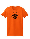 Biohazard Symbol - Vintage Apocalypse Womens T-Shirt-Womens T-Shirt-TooLoud-Orange-X-Small-Davson Sales