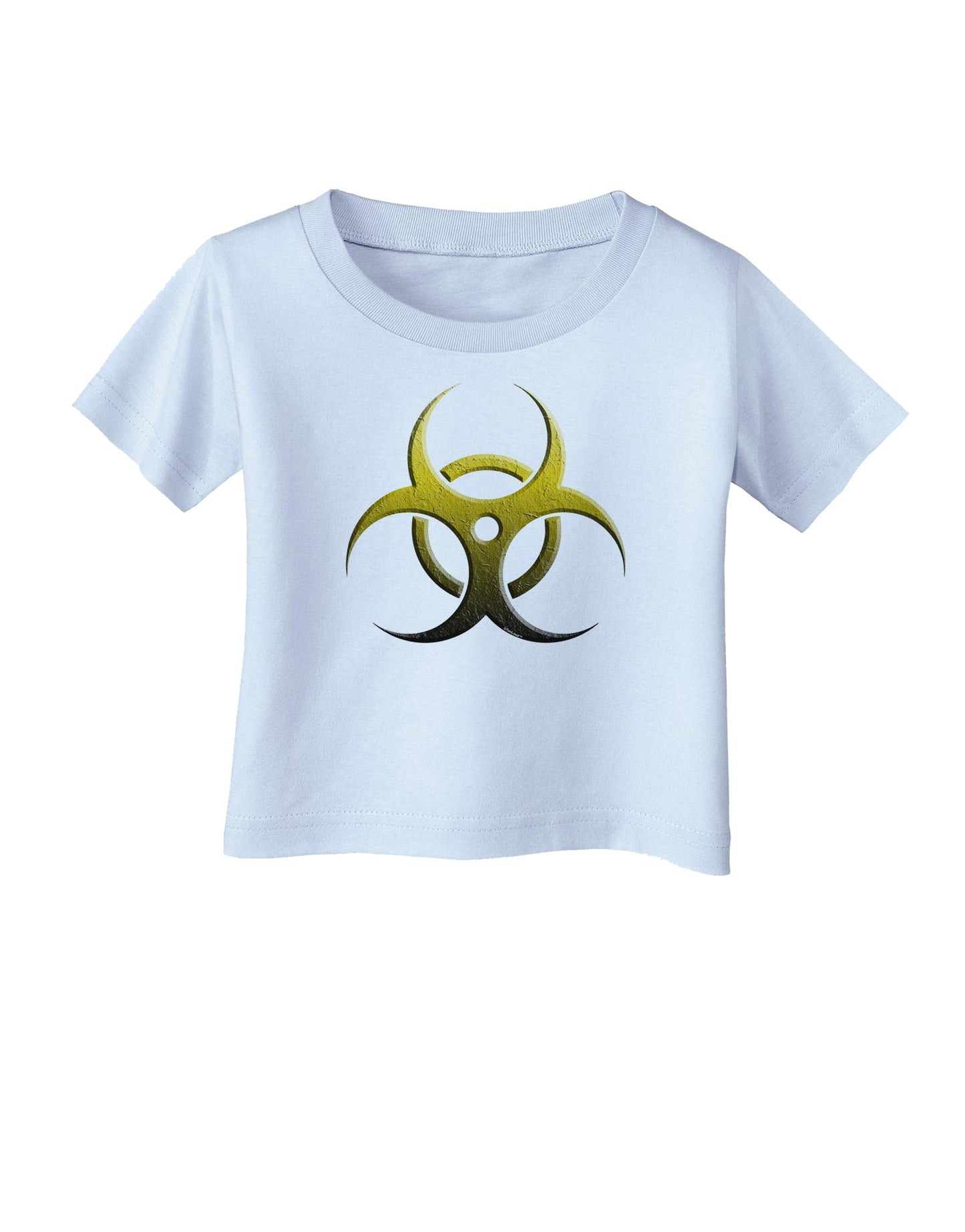 Biohazard Symbol Yellow Stone Apocalypse Infant T-Shirt-Infant T-Shirt-TooLoud-Light-Blue-06-Months-Davson Sales