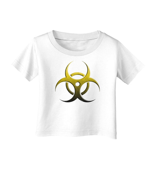Biohazard Symbol Yellow Stone Apocalypse Infant T-Shirt-Infant T-Shirt-TooLoud-White-06-Months-Davson Sales