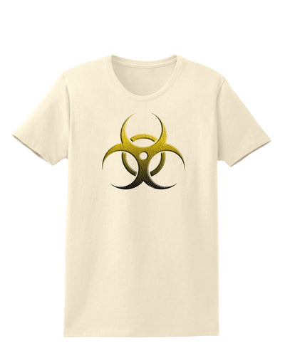 Biohazard Symbol Yellow Stone Apocalypse Womens T-Shirt-Womens T-Shirt-TooLoud-Natural-X-Small-Davson Sales