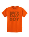 Birthday Boy - Blue and Green Dots Childrens T-Shirt by TooLoud-Childrens T-Shirt-TooLoud-Orange-X-Small-Davson Sales