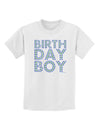 Birthday Boy - Blue and Green Dots Childrens T-Shirt by TooLoud-Childrens T-Shirt-TooLoud-White-X-Small-Davson Sales