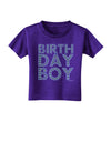 Birthday Boy - Blue and Green Dots Toddler T-Shirt Dark by TooLoud-Toddler T-Shirt-TooLoud-Purple-2T-Davson Sales