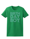 Birthday Boy - Blue and Green Dots Womens Dark T-Shirt by TooLoud-Womens T-Shirt-TooLoud-Kelly-Green-X-Small-Davson Sales