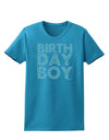 Birthday Boy - Blue and Green Dots Womens Dark T-Shirt by TooLoud-Womens T-Shirt-TooLoud-Turquoise-X-Small-Davson Sales