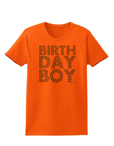 Birthday Boy - Blue and Green Dots Womens T-Shirt by TooLoud-Womens T-Shirt-TooLoud-Orange-X-Small-Davson Sales