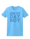 Birthday Boy - Blue and Green Dots Womens T-Shirt by TooLoud-Womens T-Shirt-TooLoud-Aquatic-Blue-X-Small-Davson Sales