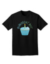 Birthday Boy - Candle Cupcake Adult Dark T-Shirt by TooLoud-Mens T-Shirt-TooLoud-Black-Small-Davson Sales