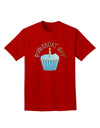 Birthday Boy - Candle Cupcake Adult Dark T-Shirt by TooLoud-Mens T-Shirt-TooLoud-Red-Small-Davson Sales