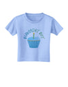 Birthday Boy - Candle Cupcake Toddler T-Shirt by TooLoud-Toddler T-Shirt-TooLoud-Aquatic-Blue-2T-Davson Sales