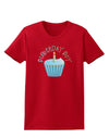 Birthday Boy - Candle Cupcake Womens Dark T-Shirt by TooLoud-Womens T-Shirt-TooLoud-Red-X-Small-Davson Sales