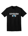 Birthday Boy - Candle and Balloon Adult Dark T-Shirt by TooLoud-Mens T-Shirt-TooLoud-Black-Small-Davson Sales