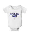 Birthday Boy - Candle and Balloon Baby Romper Bodysuit by TooLoud-Baby Romper-TooLoud-White-06-Months-Davson Sales