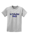 Birthday Boy - Candle and Balloon Childrens T-Shirt by TooLoud-Childrens T-Shirt-TooLoud-AshGray-X-Small-Davson Sales