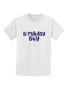 Birthday Boy - Candle and Balloon Childrens T-Shirt by TooLoud-Childrens T-Shirt-TooLoud-White-X-Small-Davson Sales