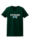 Birthday Boy - Candle and Balloon Womens Dark T-Shirt by TooLoud-Womens T-Shirt-TooLoud-Forest-Green-Small-Davson Sales