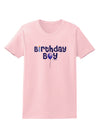 Birthday Boy - Candle and Balloon Womens T-Shirt by TooLoud-Womens T-Shirt-TooLoud-PalePink-X-Small-Davson Sales